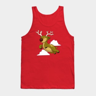 Flying Reindeer Tank Top